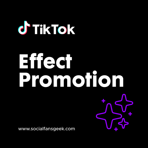 TikTok Effect Promotion